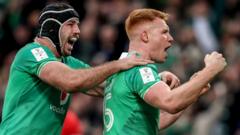 Six Nations: Ireland v Wales - Four-try Irish stay on course for Grand Slam - reaction