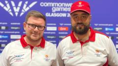 Jersey bowls pair close Glasgow 2026 win Wales win