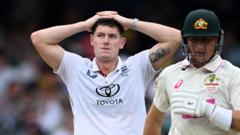 'That was bad' - Potts on his Ashes horror show