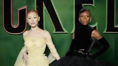 Wicked stars take to the green carpet for European premiere