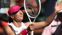 Swiatek and Kerber through to Indian Wells third round