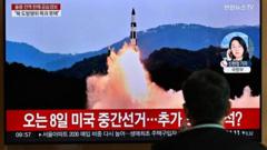 Iki gisasu kirekuwe haciye umusi umwe gusa Pyongyang irashe igitigiri kinini c'ibisasu vya misire ku musi umwe