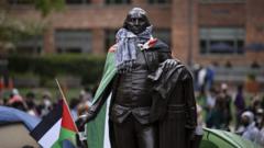 LA college cancels grad ceremony amid Gaza protests
