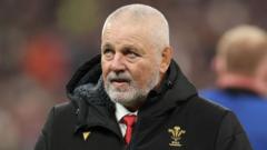 Gatland highlights Italy importance after Wales woe in Paris