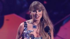 Swift makes MTV history while Katy Perry sparkles