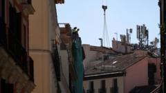 Four dead after six-storey building partially collapses in Madrid