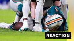 ‘It makes me sick’ – Miami react to third Tagovailoa concussion