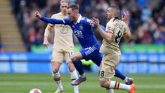 Leicester vs Chelsea Premier League match
