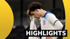 Highlights: England Under-21s defeated by Croatia