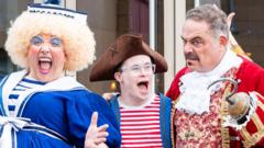 Is This CBeebies Presenter Experiencing a Panto Pinch Me Moment?