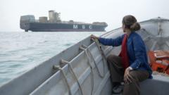 On the Strait of Hormuz, BBC finds seized ships and shark fishermen as uneasy calm returns