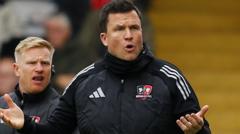 Caldwell did not deserve red card says Exeter assistant