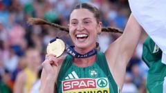 O'Connor secures European gold in heptathlon