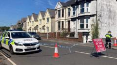 Murder arrest after man, 18, dies in crash between car and off-road bike