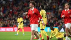 Cymru'n sicrhau gêm gyfartal yn erbyn Ghana yng Nghaerdydd