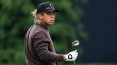 'My caddie was yelling at me' - late Higgo denied US PGA lead