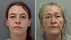 Women whose lies helped murderer flee jailed