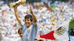 Diego Maradona na captain when Argentina win di World Cup for 1986
