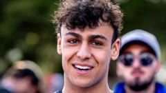 Brit rookie Lindblad 'living his dream' on F1 debut