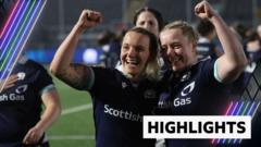 Scotland triumph in thriller against Wales