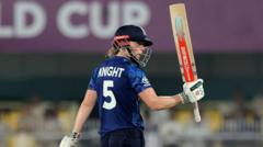 Knight helps England avoid shock against Bangladesh