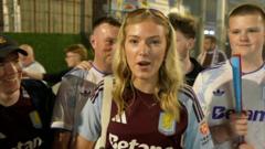 Aston Villa fans party the night away in Istanbul
