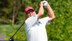How Trump uses golf for political advantage