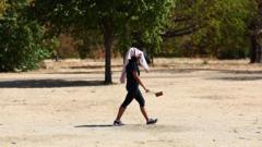 Amber heat health alerts for almost all of England as next heatwave begins