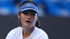 Raducanu withdraws from United Cup tie against Osaka