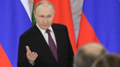 Putin sets out conditions for Ukraine ceasefire