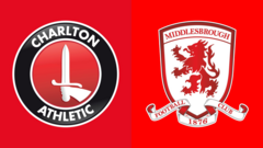 Pick of the stats: Charlton Athletic v Middlesbrough