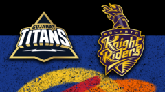 Listen: IPL – Gujarat Titans v Kolkata Knight Riders