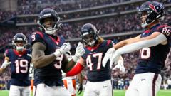 Stroud stars as Texans thump Browns in NFL play-offs