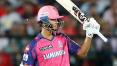 आईपीएल के चौथे मैच में राजस्थान रॉयल्स का टॉस जीतकर पहले बल्लेबाज़ी करने का फ़ैसला