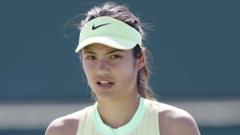 Raducanu 'not too concerned' about tournament results