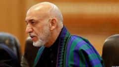 Rais wa zamani wa Afghanistan Hamid Karzai