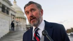 'Men need to be perp-walked' after Epstein files release, US congressman tells BBC