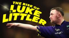 How did Luke Littler become a teenage darts sensation?