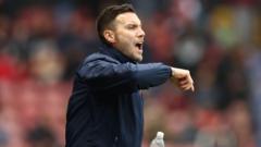 'We just weren't ourselves' - Walsall boss Sadler