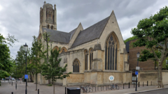 Newborn baby discovered dead at London church