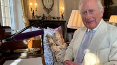 King's Midwinter message to Antarctic researchers