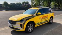 Air ambulance unveils 24/7 car response service