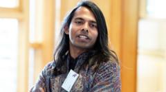 Why is there a row about an MSP's immigration status?