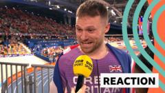 'This time last week I was eating cheesecake in Scarborough' - Robertson on 60m bronze
