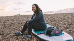 Woman's 162-mile paddleboard challenge across North West