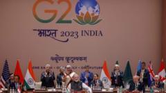 Líderes reunidos no encontro do G20 em Nova Déli fizeram menção ao conflito na Ucrânia