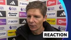 'We deserved to be lucky' - Glasner on Palace win