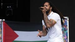 Glastonbury 'appalled' by Bob Vylan IDF comments