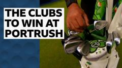 Which Clubs Did the Open Champion Use at Royal Portrush?