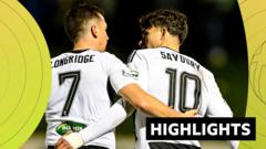 Highlights: Queen's Park beat Linlithgow in Scottish Cup